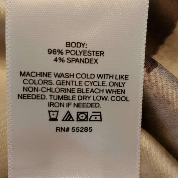 Express Sleepwear Crop Top With Overlapping Butterfly Panels In The Back Sz S - Picture 14 of 14